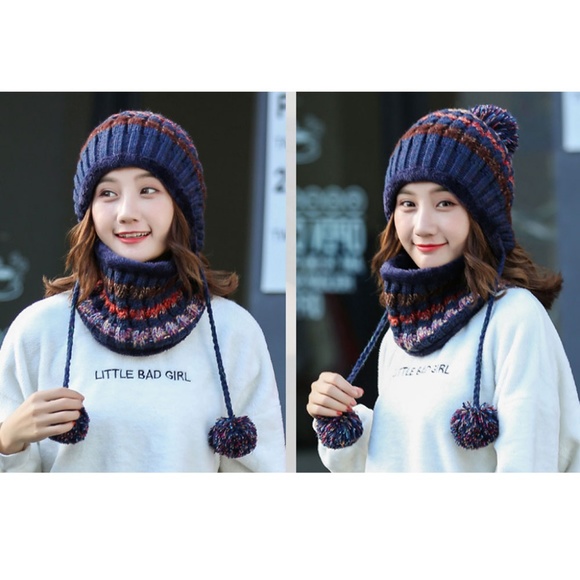 Colorful Knit Hat for Women - Picture 2 of 6